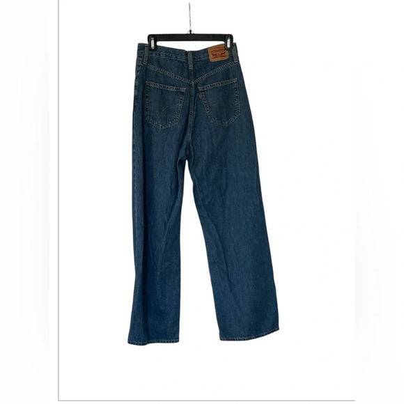 Levi’s High waisted wide leg straight cut Jeans, size 27 - Picture 4 of 7
